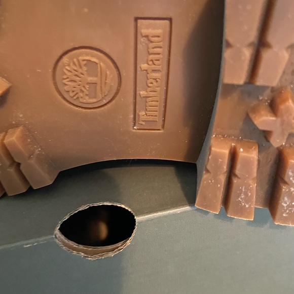 Timberland Courmayeur Valley shearling New boots, medium grey Nubuck size 8 - Picture 7 of 10